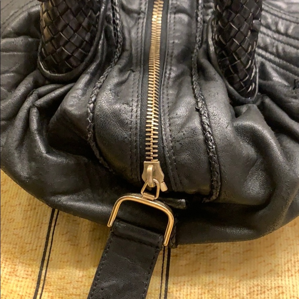 $1595 Fendi Baby Spy BLACK Nappa Leather Bag AUTH - Picture 4 of 13